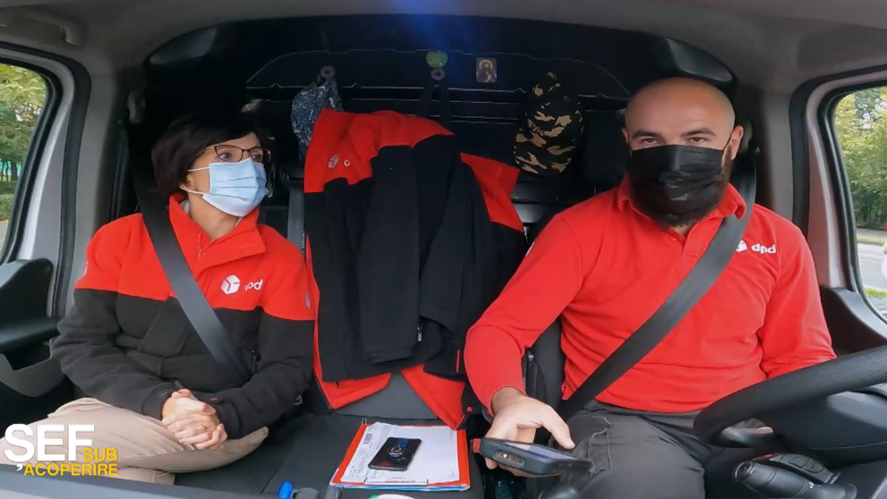 Karla Codrea este ucenic de curier. VIDEO Prima zi de muncă la Șef sub acoperire 30 martie