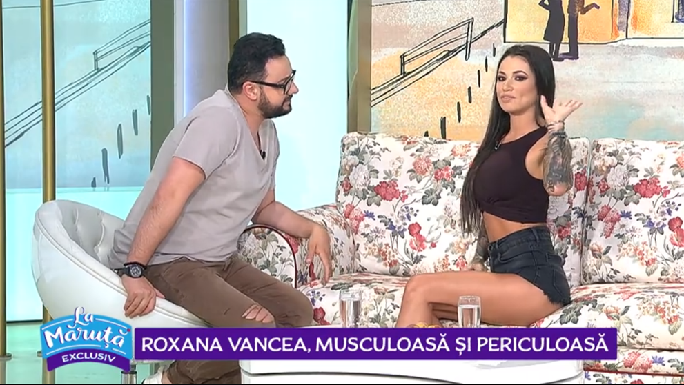 VIDEO Roxana Vancea, musculoasă și periculoasă. Aceasta a acceptat provocarea lui Cătălin Măruță