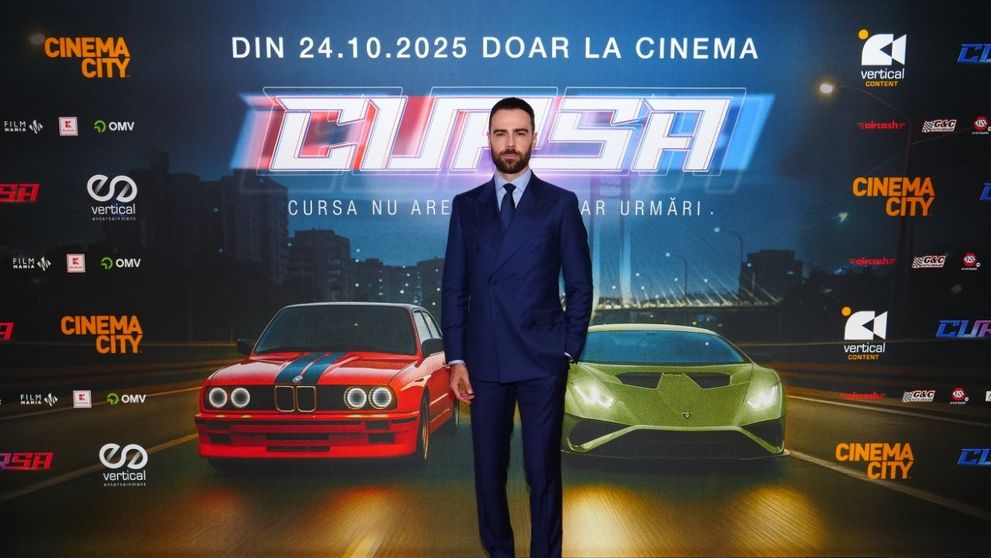 Premiera oficială a filmului „Cursa” a ocupat un întreg multiplex cu peste 2.000 de invitați