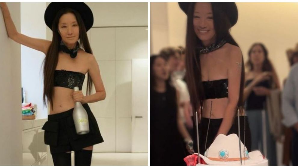 La 74 de ani, Vera Wang arată ca o adolescentă! Creatoarea de modă, aniversare cu șampanie, tort și paiete: „Ești vis”