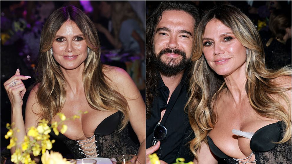 Rochia care i-a ținut pe paparazzi cu sufletul la gură. Heidi Klum, cea mai fotografiată vedetă de la Gala amfAR, iar motivul e ușor de înțeles