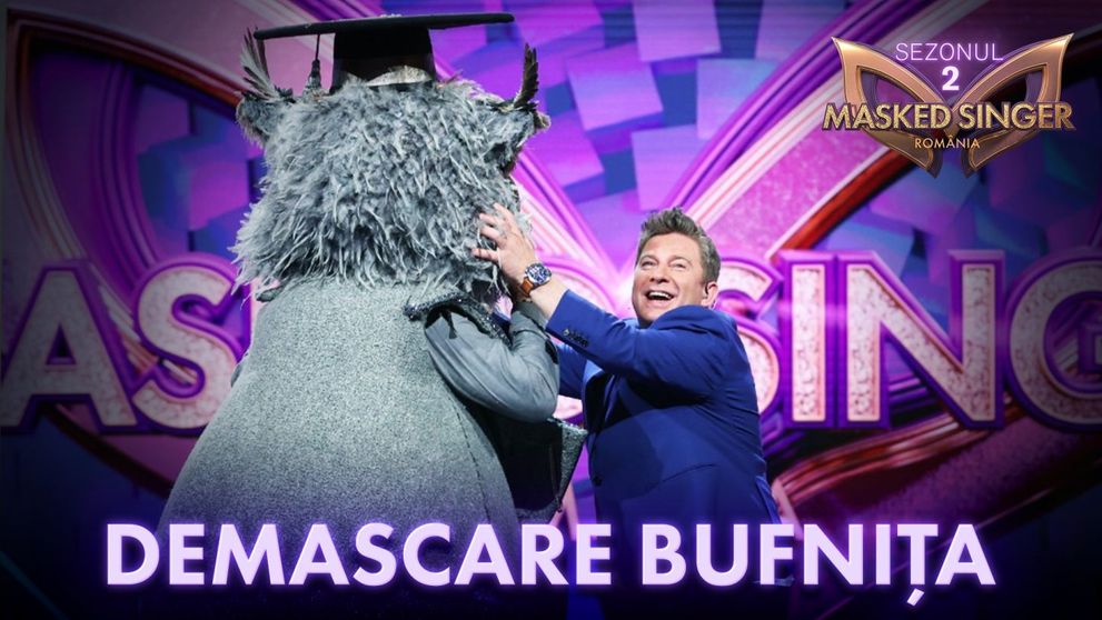 Cine s-a ascuns în spatele Bufniței de la Masked Singer. Mihaela Rădulescu: 