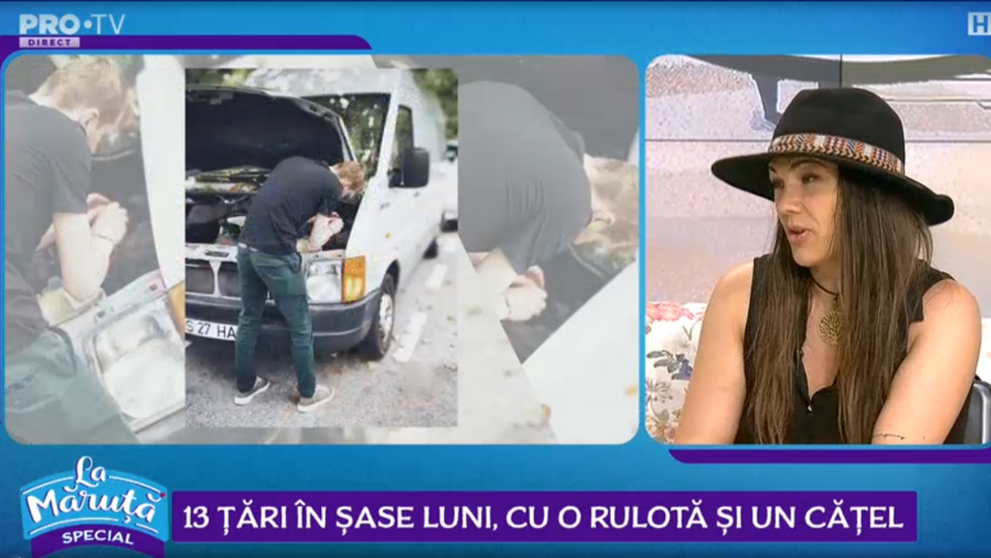 A vizitat 13 țări în doar 6 luni cu rulota! Experiența călătoarei Laura Baban