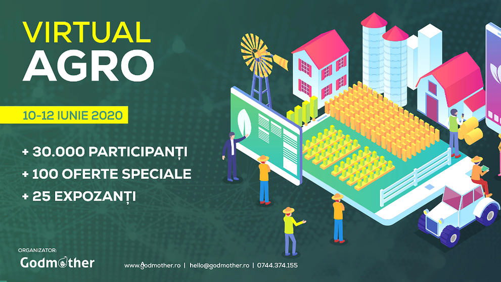 Virtual Agro Fair, primul târg virtual dedicat agriculturii din România