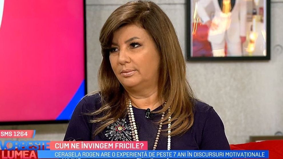 VIDEO Cum ne învingem fricile. Cerasela Rogen îți oferă câteva sfaturi