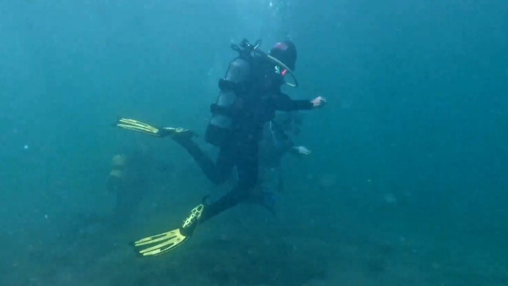 VIDEO Marian vede pentru prima oară Marea Neagră în adâncuri