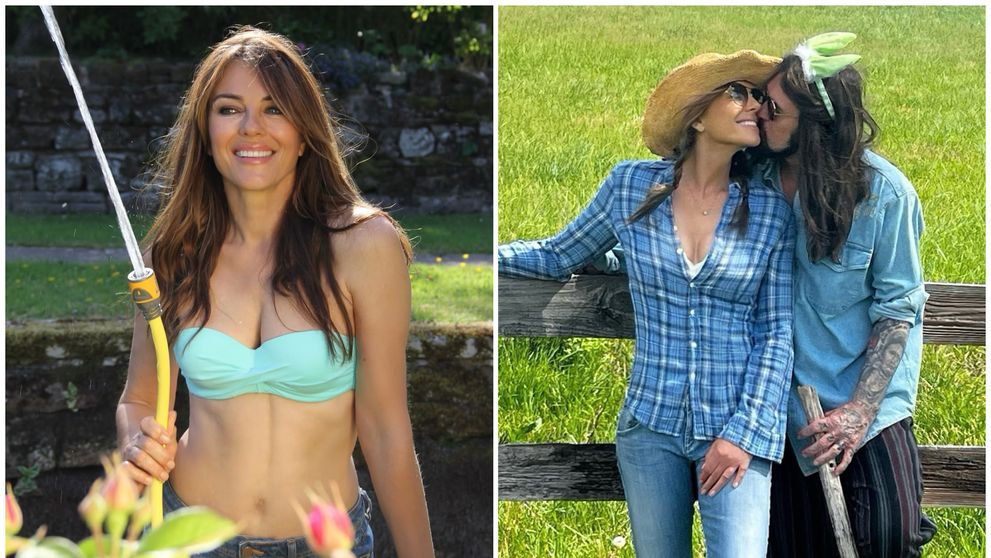 La 60 de ani, Elizabeth Hurley pozează nud și recunoaște că e topită după noul ei iubit, tatăl celebrei Miley Cyrus