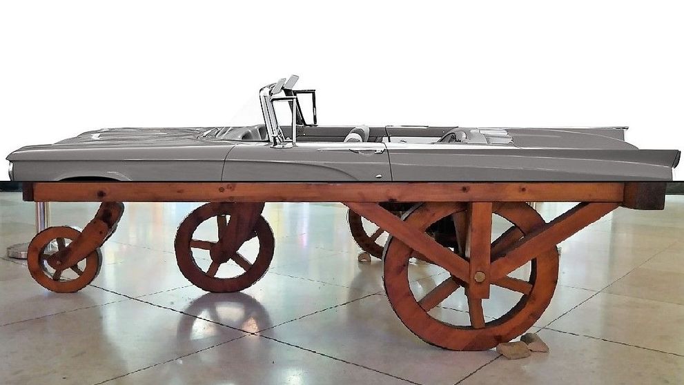 Primul automobil din istoria omenirii are peste 500 de ani și e acum la București