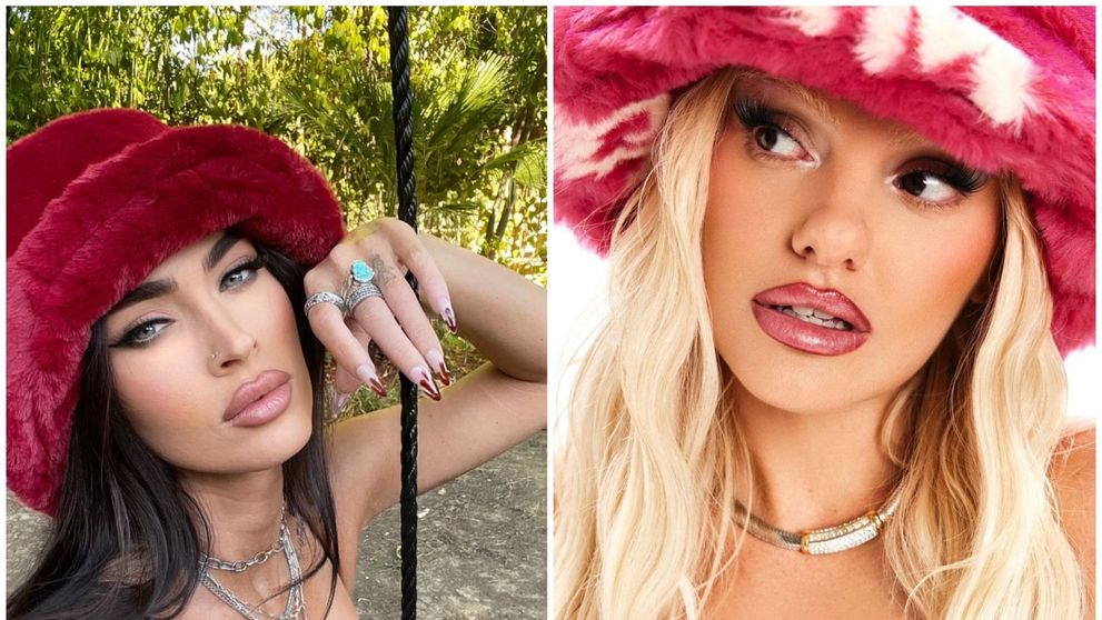 Alexandra Stan, copia lui Megan Fox. Cântăreața a afișat un look provocator