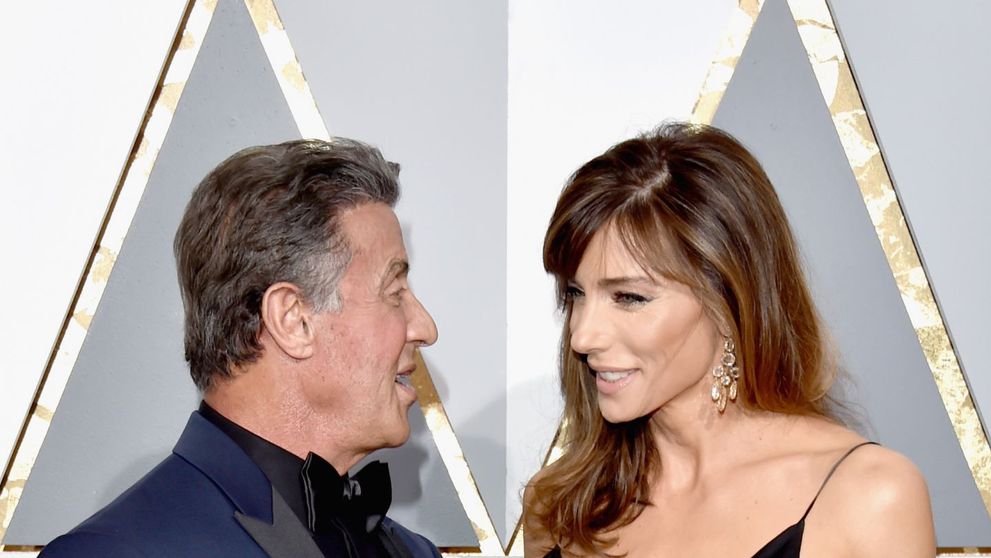 Sylvester Stallone, unul dintre cei mai invidiati barbati de la Premiile Oscar. Cat de sexy a fost sotia lui