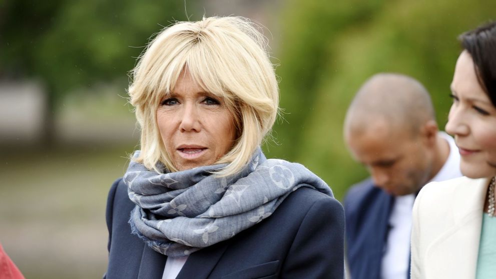 Brigitte Macron, în pantofi de sport la un eveniment oficial