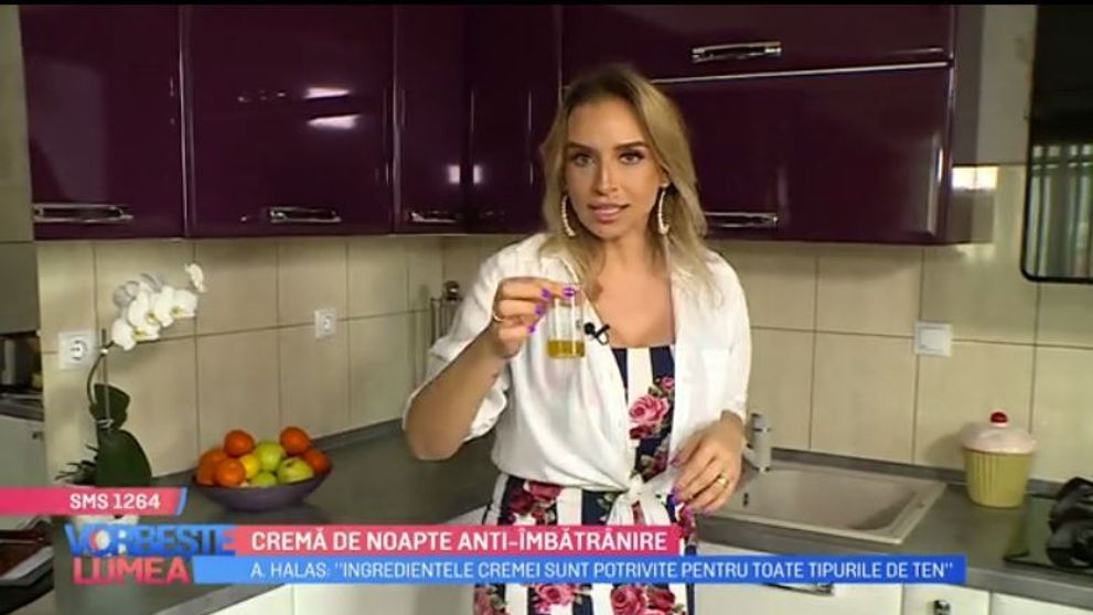 VIDEO Cremă de noapte anti-îmbătrânire