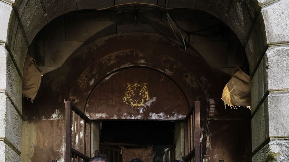 Proba realizata in premiera la Fort Boyard. 
