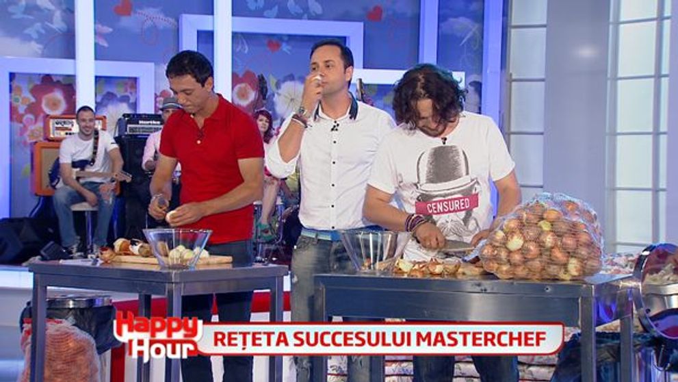 Juratii MasterChef, la proba de taiat ceapa - cate un sac. Chef Catalin a dezvaluit <span style=