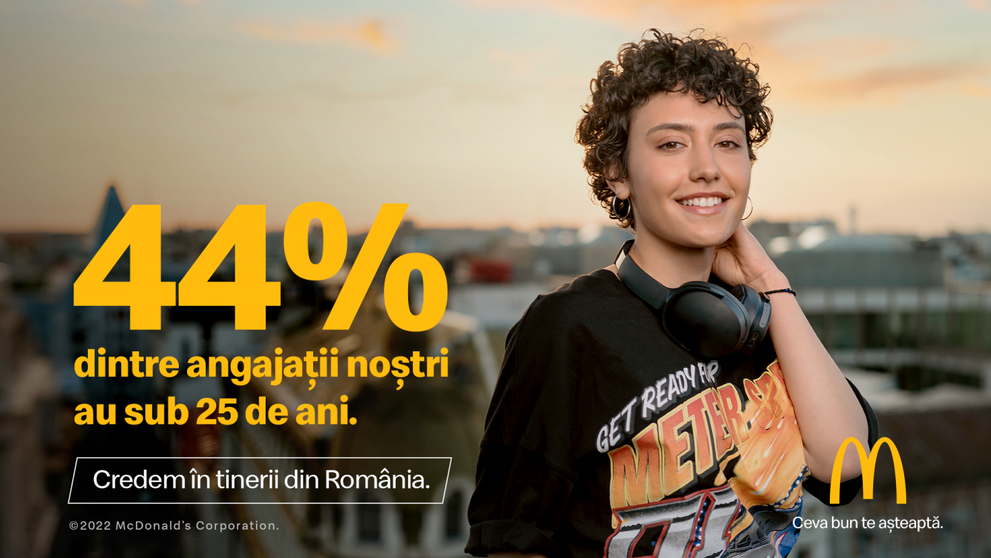 (P) 1.000 de locuri de muncă disponibile la McDonald’s! Campanie nouă de recrutare în rândul tinerilor din România