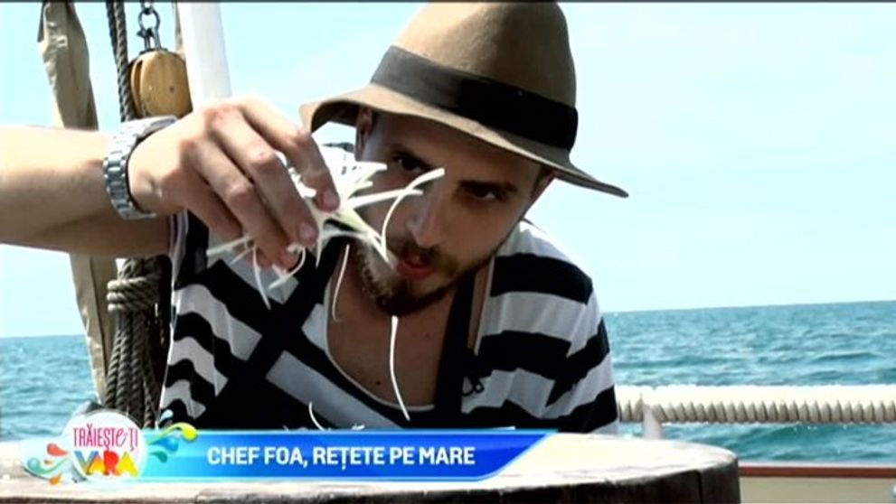 Chef FOA, retete pe mare