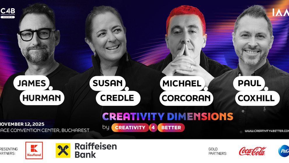 Conferința IAA Creativity4Better se întoarce în 2025 într-un format care explorează toate dimensiunile creativității