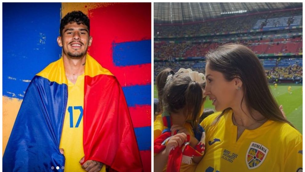 Gestul superb făcut de Florinel Coman după România – Ucraina! Soția Ioana și fetița lor, Kasia, l-au susținut din tribune: „Te adorăm!”