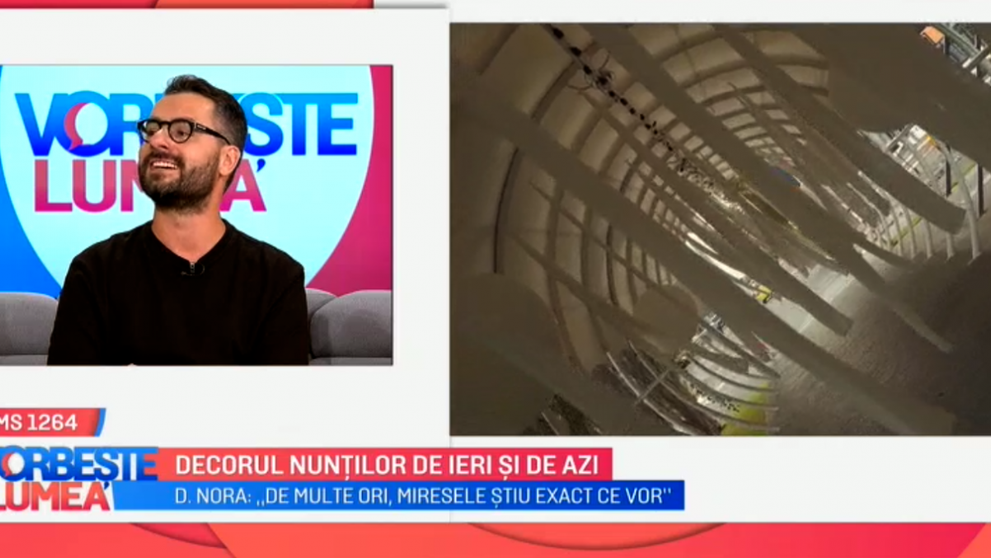 VIDEO Decorul nunților de ieri și de azi