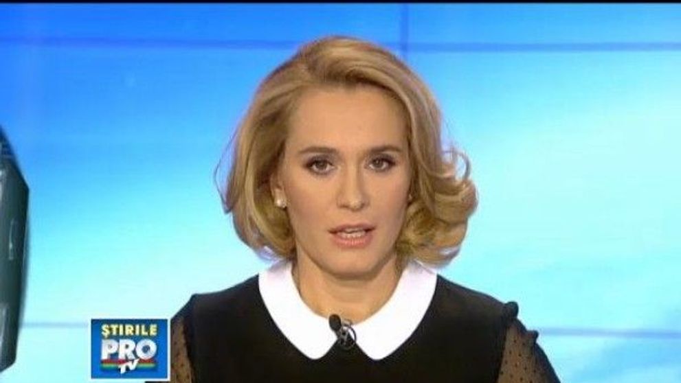 N-ai vazut-o niciodata la televizor in aceasta tinuta. Cum va aparea Andreea Esca la pupitrul Stirilor ProTV astazi: FOTO