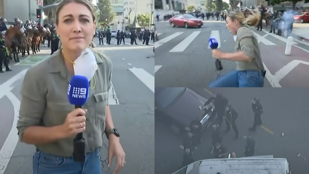 O jurnalistă a fost împușcată de polițiști în timp ce se afla într-o transmisiune live. Momentul a fost surprins de camerele de filmat, iar ulterior distribuit pe rețelele de socializare. VIDEO