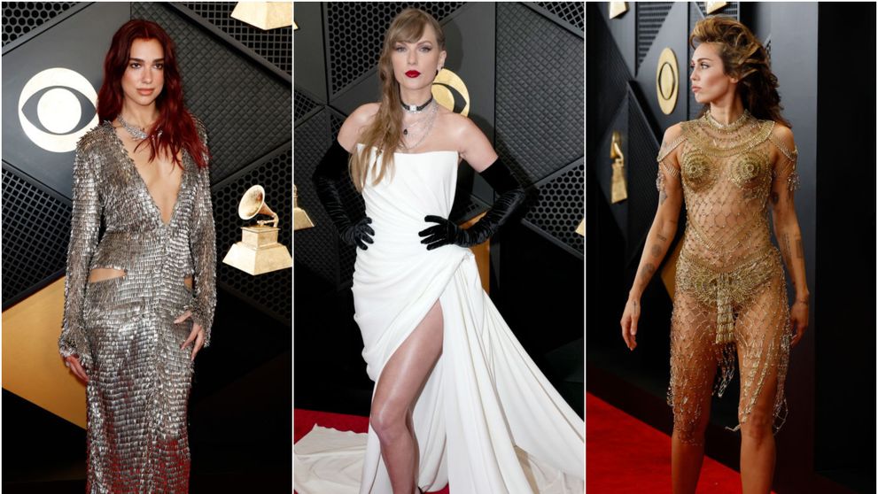 Cele mai spectaculoase tinute de pe covorul roșu de la Premiile Grammy. Taylor Swift, un exemplu de eleganță și rafinament