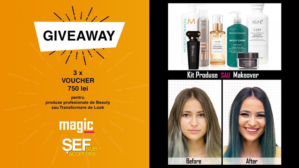 GIVEAWAY SĂPTĂMÂNAL. Răspunde la întrebare și poți câștiga 3 vouchere x 750 lei