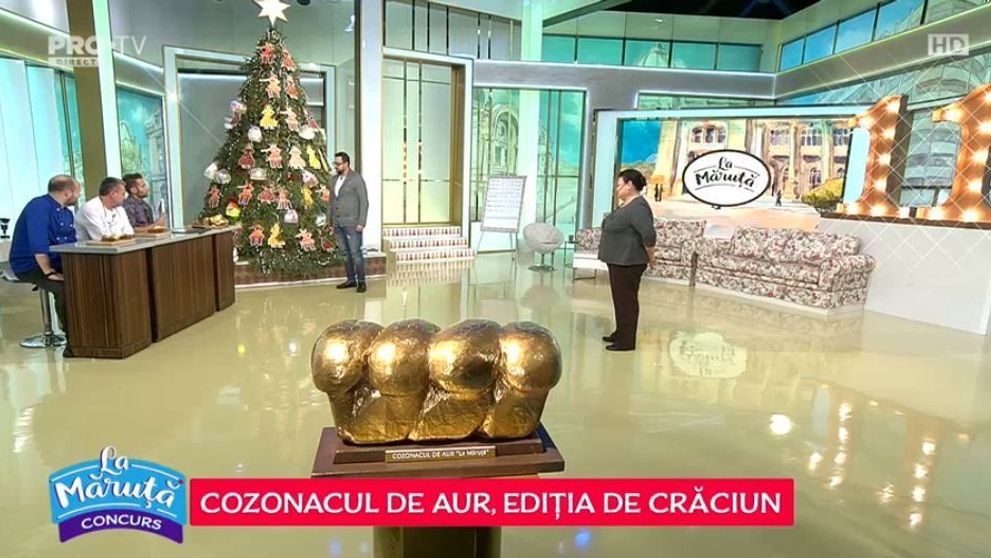 VIDEO Cozonacul de aur, ediția de Crăciun