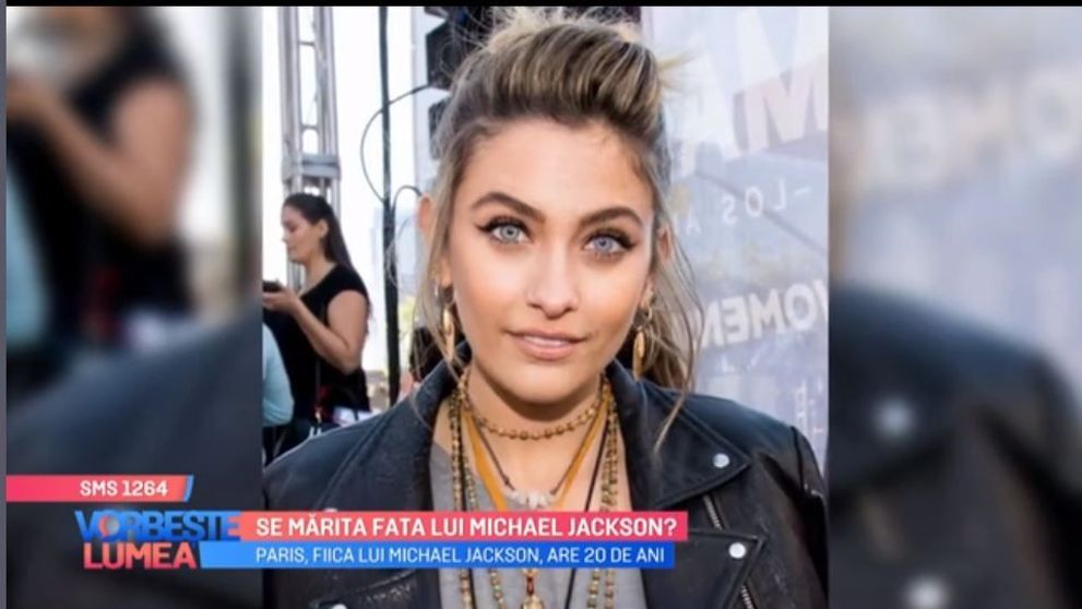 VIDEO Paris Jackson, fiica lui Michael Jackson, se mărită?