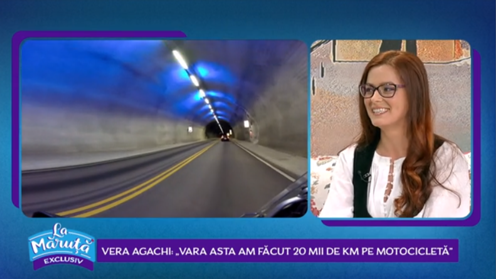 VIDEO Vera Agachi, motociclista cu visuri îndrăznețe