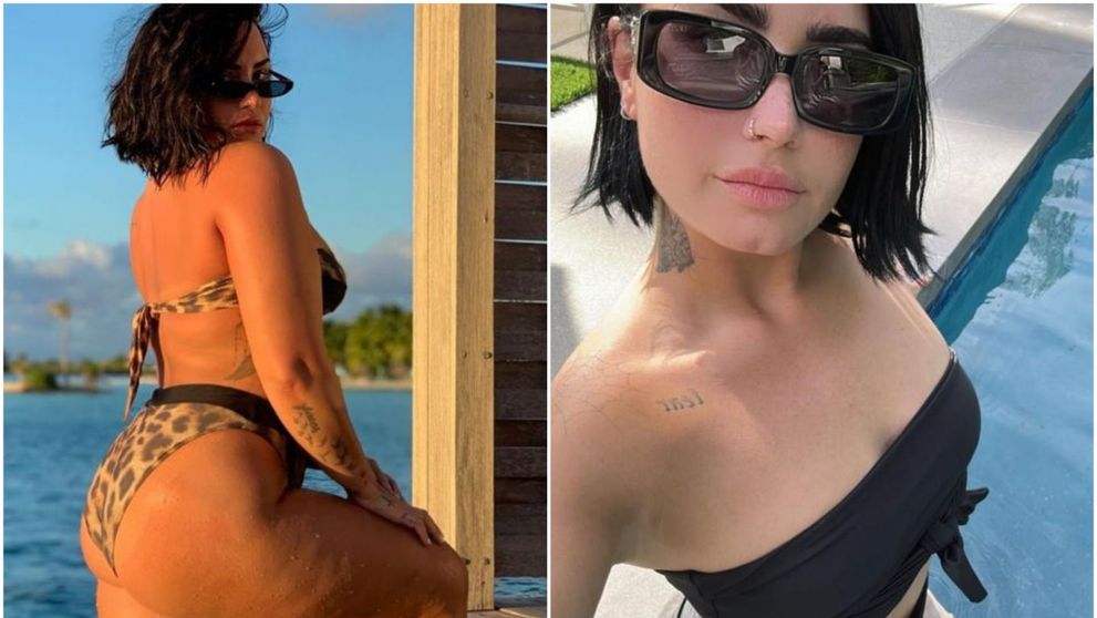 Diferență de 4 ani între cele două poze. Transformare radicală pentru Demi Lovato, care, în trecut, se rușina cu corpul ei