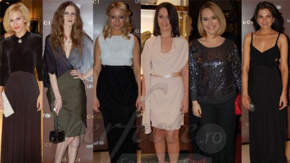 Afla cum s-au imbracat Andreea Esca, Laura Cosoi si Dana Rogoz la deschiderea magazinului Gucci din Bucuresti!