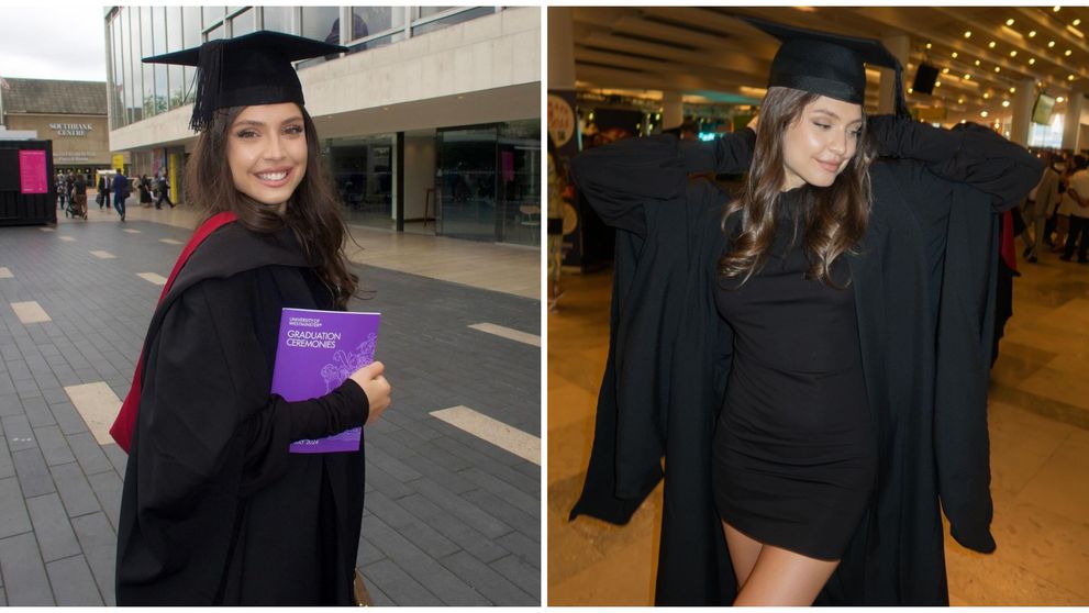 Elena Chiriac, în culmea fericirii! Finalista Survivor România 2022 a absolvit facultatea de actorie din Anglia: „Râd ca un copil pe holurile universității, plină de bucurie”