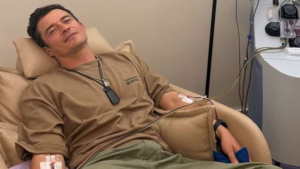 Orlando Bloom, tratament de 10.000 de lire sterline pentru a-și scoate microplasticele și chimicalele toxice din sânge