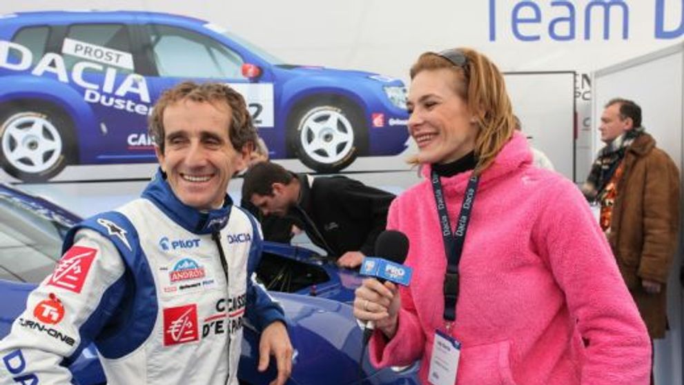 Alain Prost a fost la Pro Motor... cu Dacia Duster