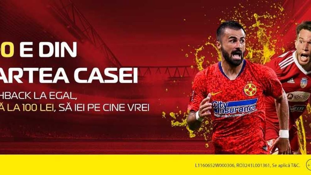 (P) Pariu din partea Casei! Promoție de 100 de lei la finala Cupei României, ca să joci pe cine vrei!