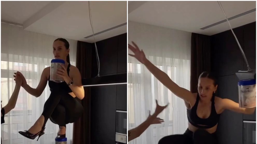 Momentul cumplit în care o influenceriță și-a fracturat coloana, încercând un trend cunoscut în mediul online VIDEO