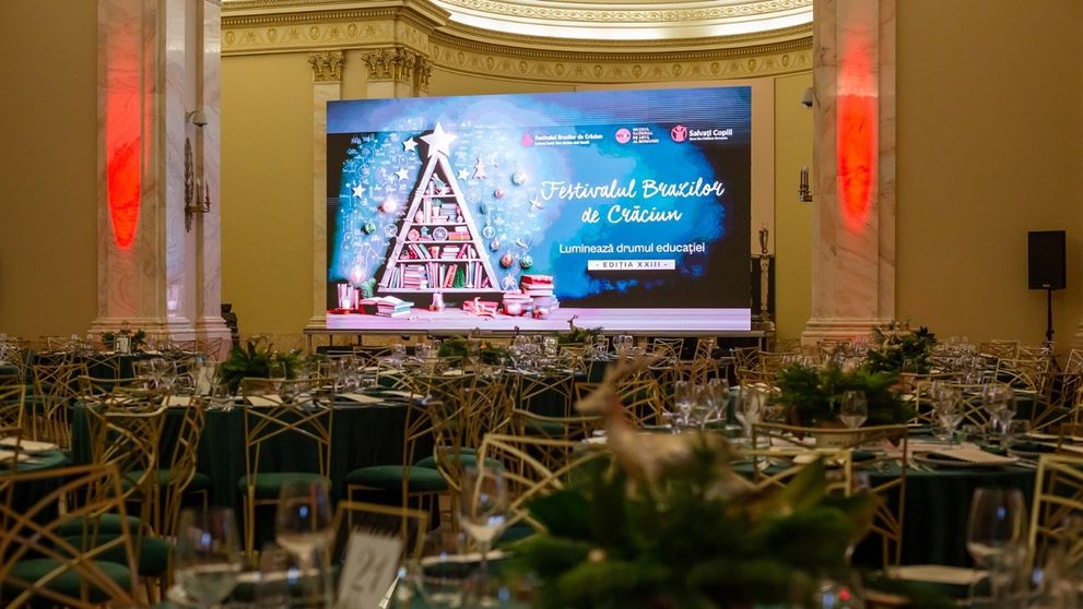 Record la Festivalul Brazilor de Crăciun: 1 milion € pentru accesul la educație al copiilor vulnerabili