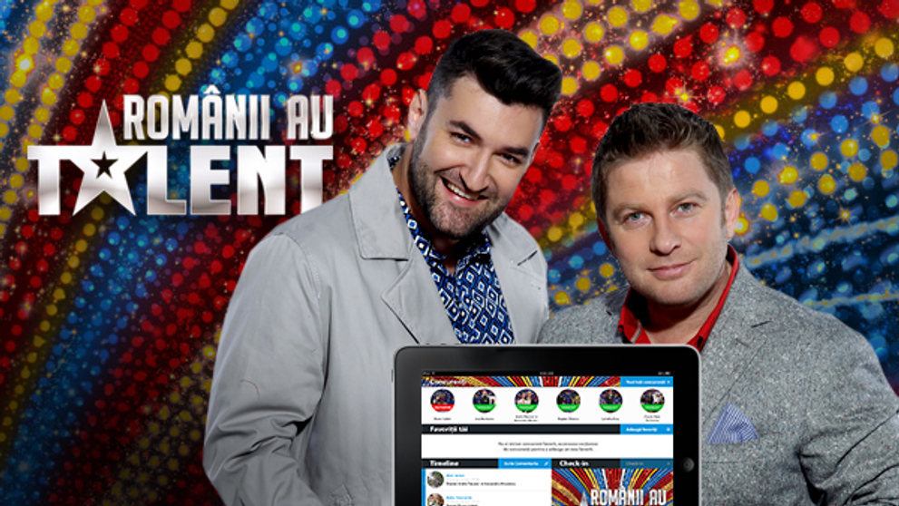Romanii au talent la downloadat: aplicatia de second screen cu 100.000 de download-uri pe smartphone-uri si tablete