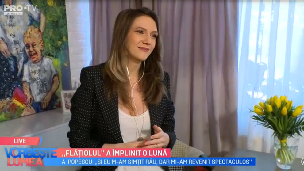 VIDEO Copilul Adelei Popescu a împlinit o lună