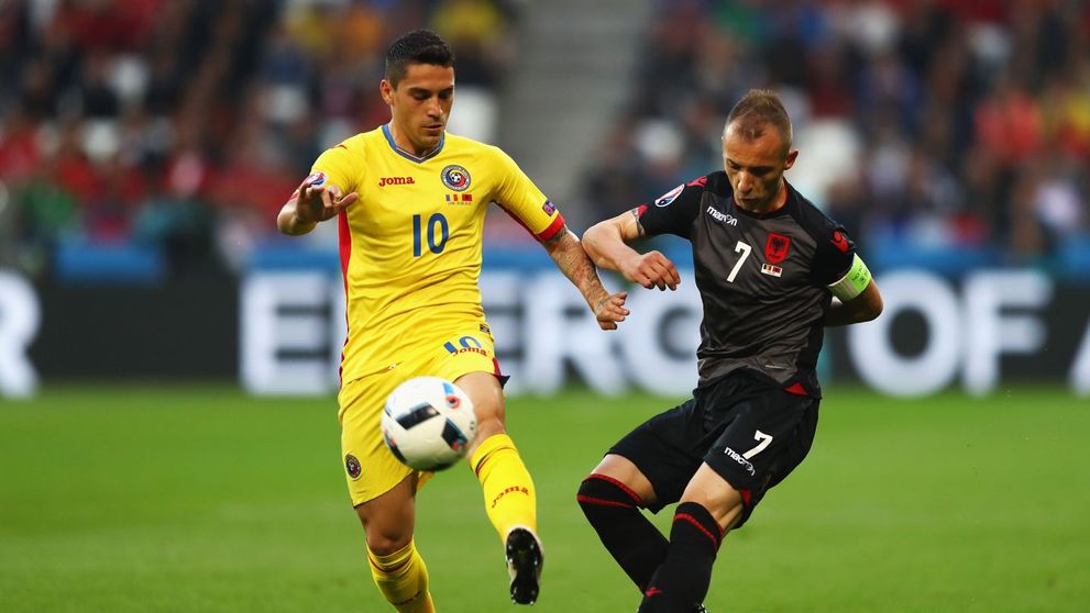 GALERIE FOTO Cele mai tari poze din timpul partidei Romania - Albania de la UEFA Euro 2016 ™