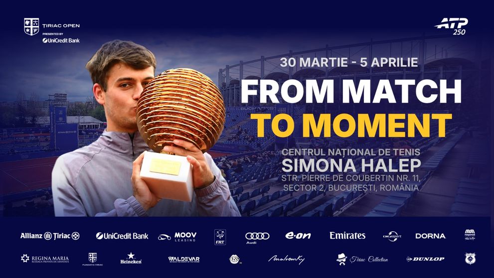 Când începe turneul de tenis Țiriac Open 2026. Jucători importanți vin la București