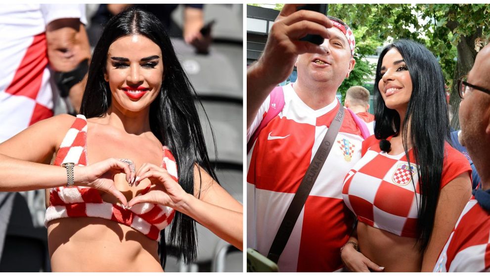 Nu i-a purtat noroc Croației, dar în tribunele de la Euro 2024 nu a avut rivală! Suporterii s-au înghesuit să facă poze cu Ivana Knoll: „Cea mai bună priveliște de la meci!”