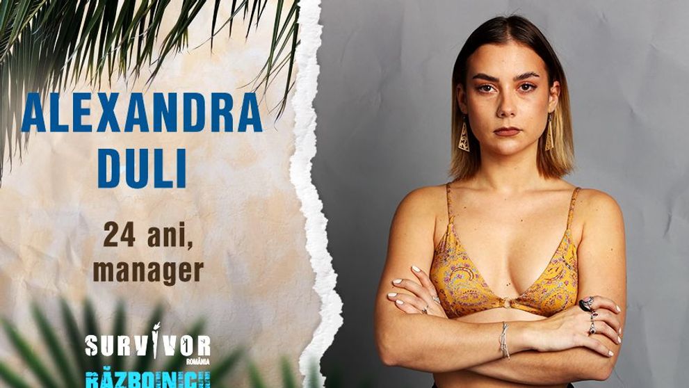 Cine este Alexandra Duli, concurentă în echipa Războinicilor la SURVIVOR România 2022