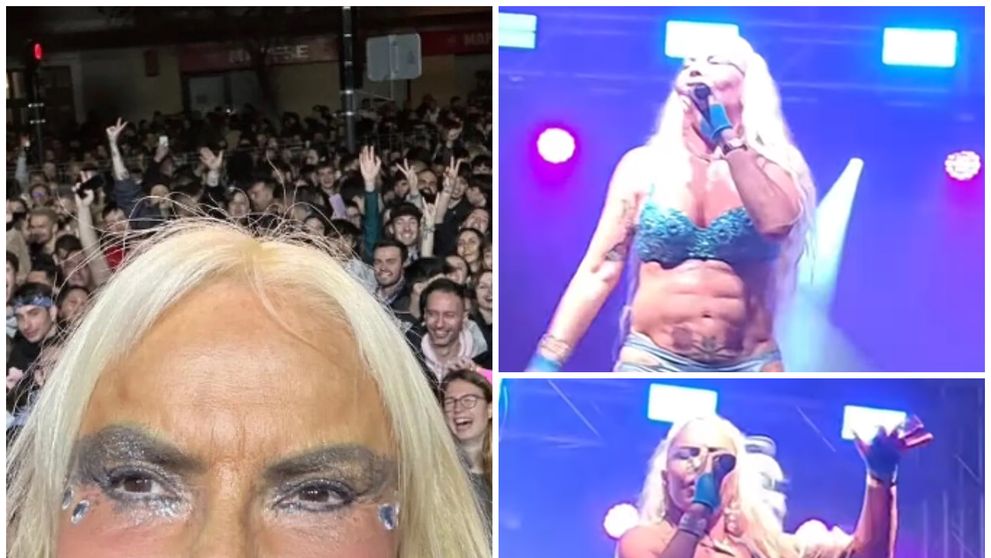 Apariția care i-a lăsat pe fani siderați: „Abdomen de pe Temu”. Artista de 60 de ani care și-a expus „pătrățelele” nenaturale la concert