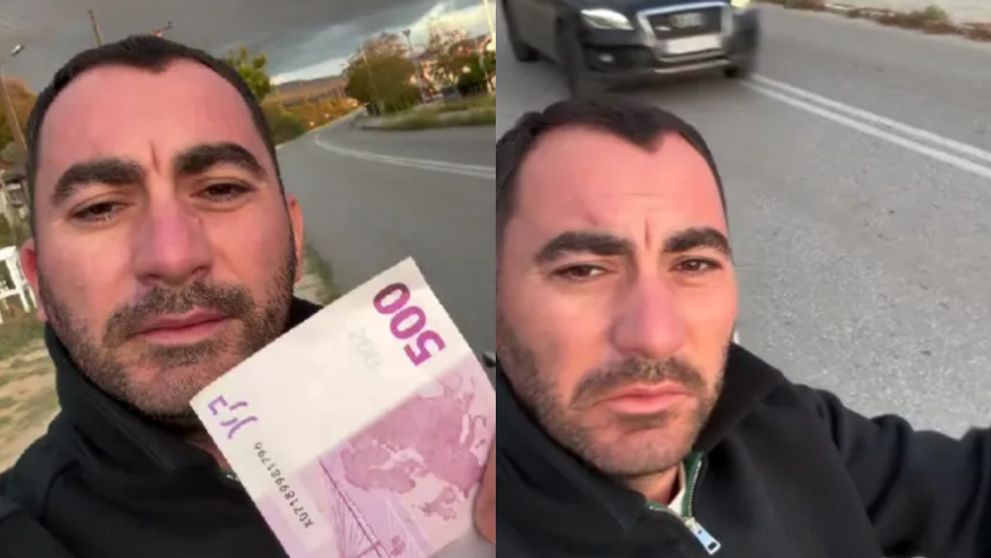 Pescobar a făcut autostopul, în Grecia. A fluturat bancnota de sute de euro, pe stradă, în speranța că cineva îl va lua la ocazie: „Ce înseamnă să ai bani și să îi ai degeaba”