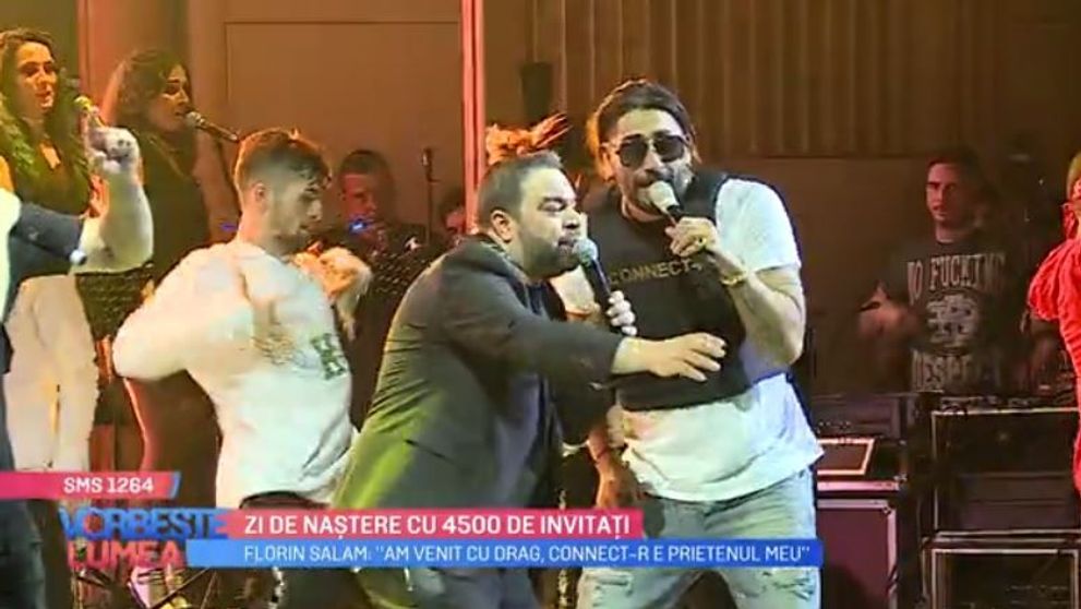 VIDEO Florin Salam și Connect-R pe aceeași scenă