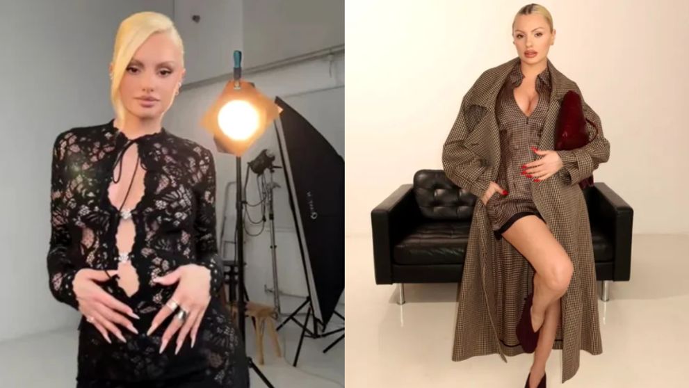 Alexandra Stan este însărcinată și a postat primele imagini cu burtica de gravidă. Cine este tatăl copilului. L-a ținut mai mult ascuns de când au început relația