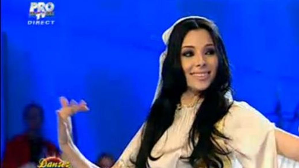 Corina Caragea, mireasa libaneza la 