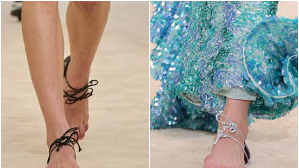 Sandale, dar pe jumătate! Și nu, nu-s încă o “capodoperă” Balenciaga: Chanel a creat încălțările care acoperă doar călcâiul, iar internetul a explodat